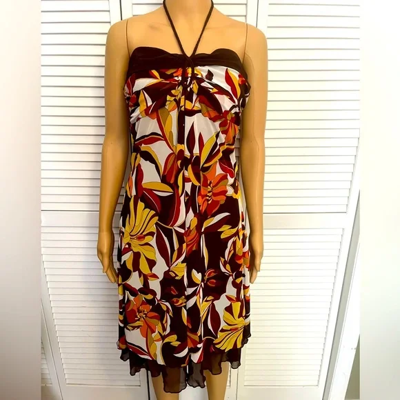 bisou bisou halter dress Bisou Bisou Halter Maxi Dress